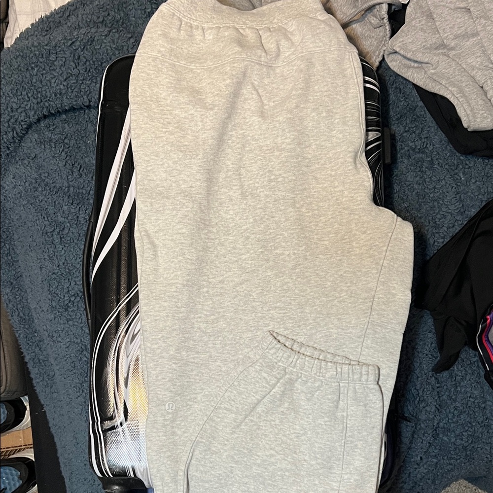Lululemon Athletica Light Gray Kids Joggers